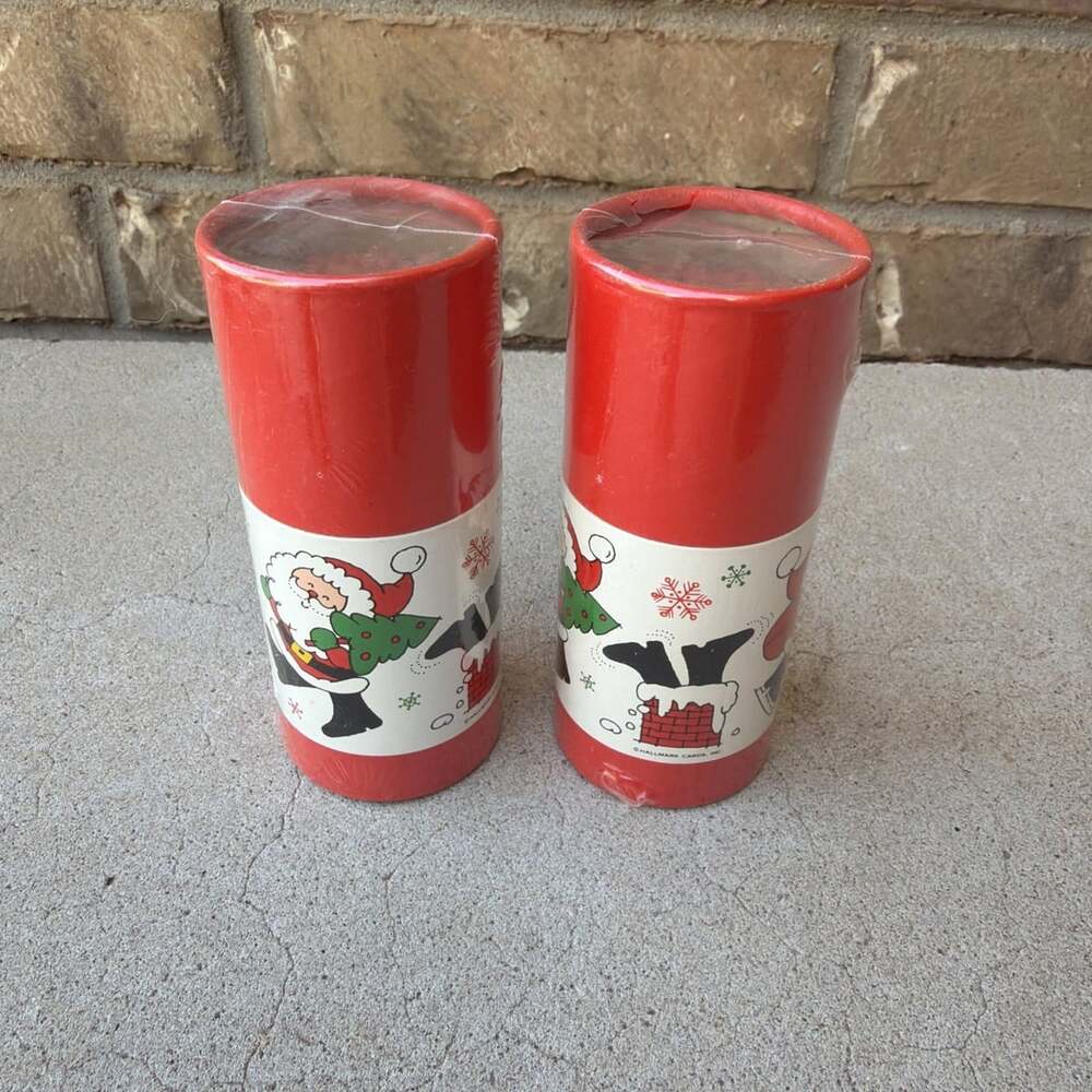 VTG Set Of 2 Hallmark Christmas Matches Made In Japan Tube 90 Matches Each NEW